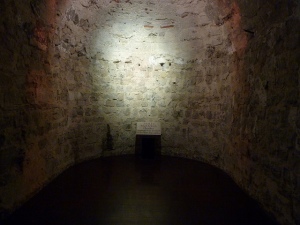 The cell in Colchester Castle where Parnell was held